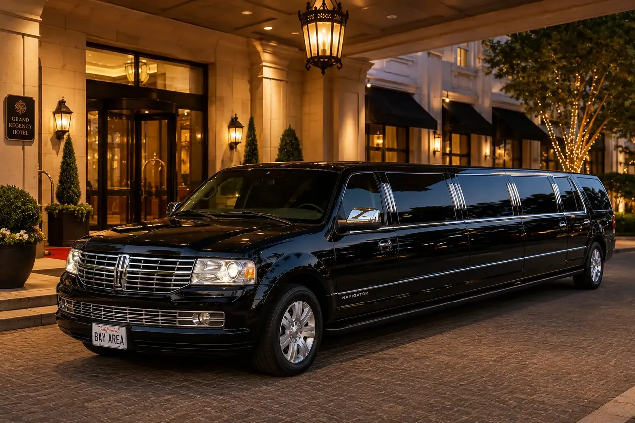 14 Pax Navigator Limo Black 14 Pax Navigator Limo for limo rental