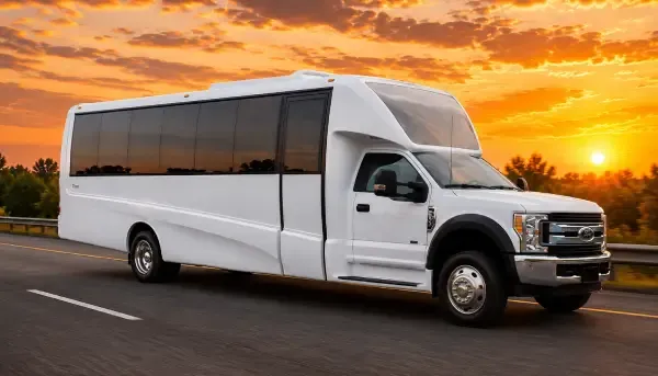 18 Passenger Party Bus 18 Passenger Party Bus, white – for rent