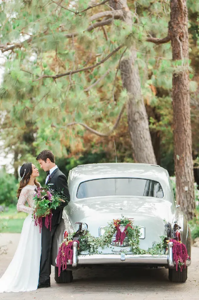 1958 Silver Rolls-Royce Silver Cloud I exterior, photo 9 for wedding car rental