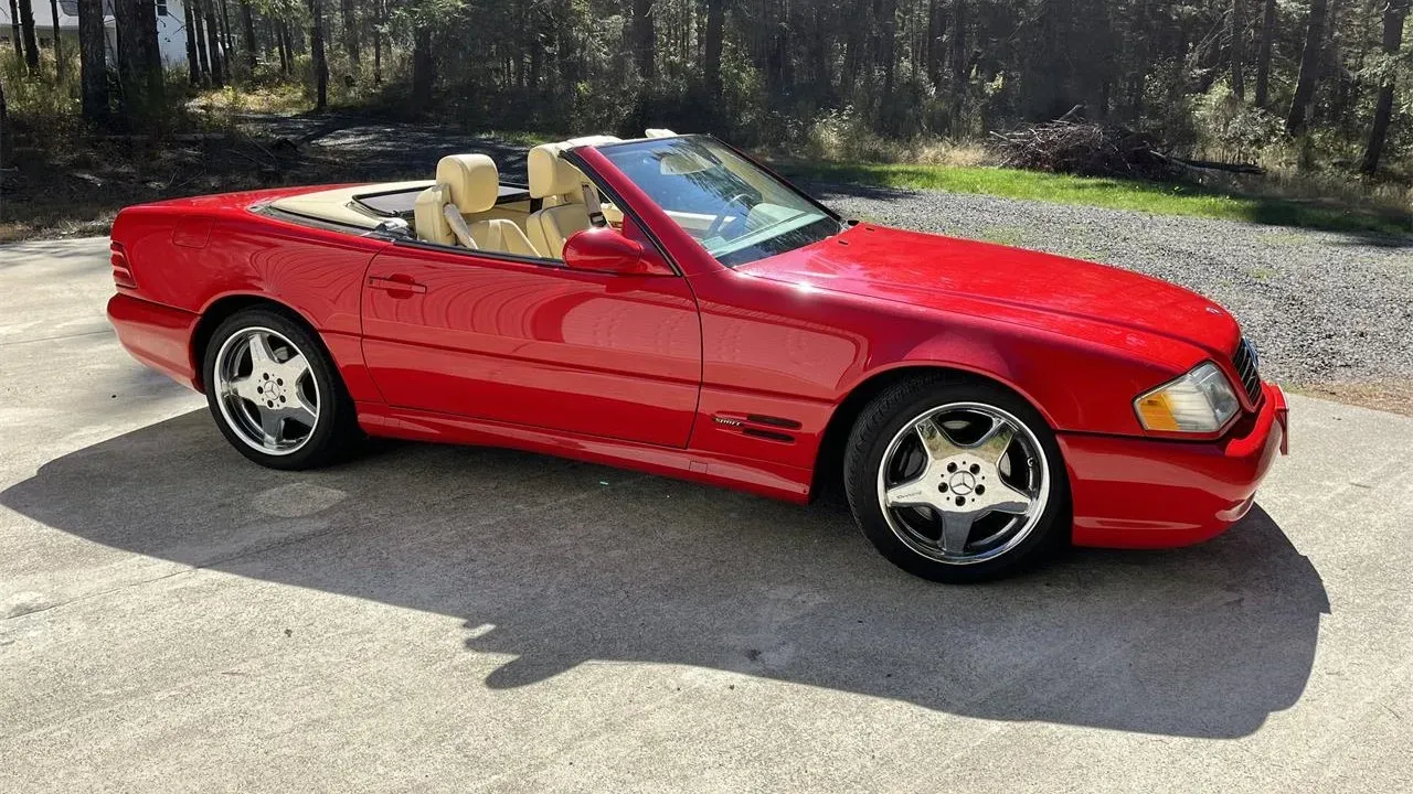1999 Mercedes-Benz SL500 for sports car rental