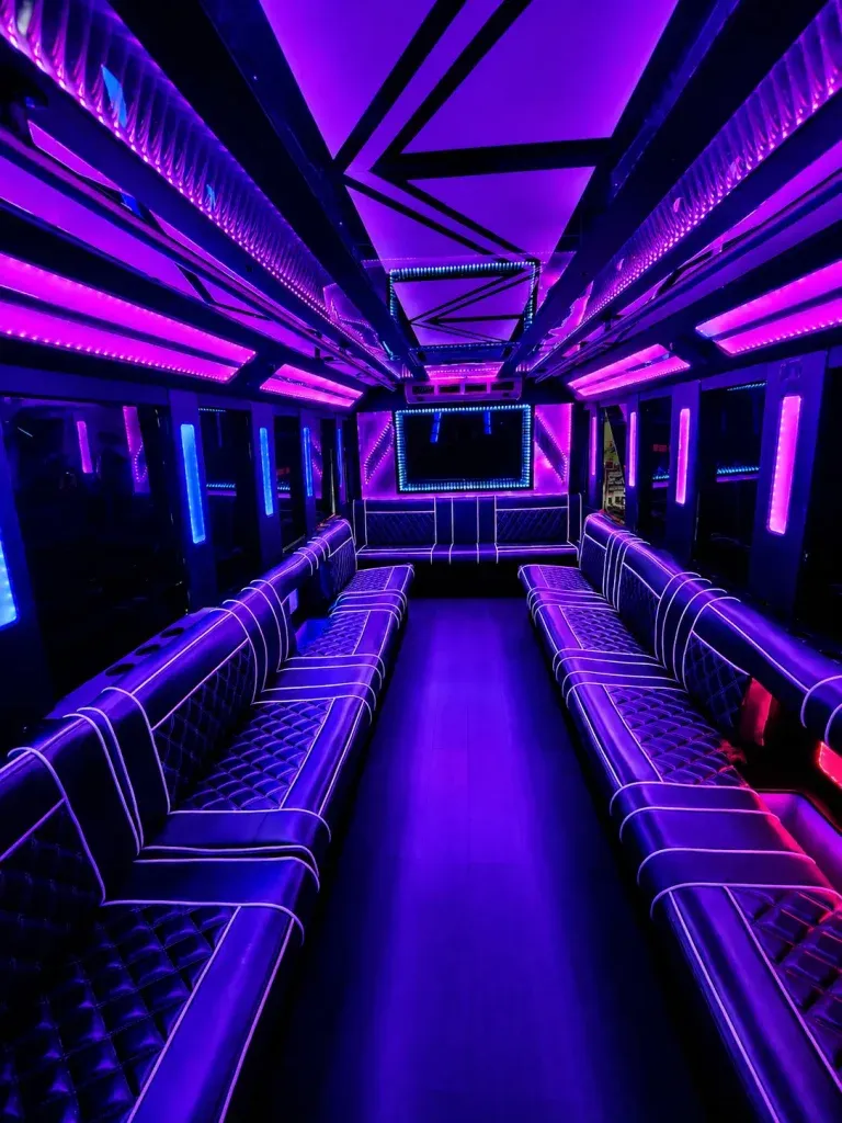 20 Passenger Party Bus, white (2)