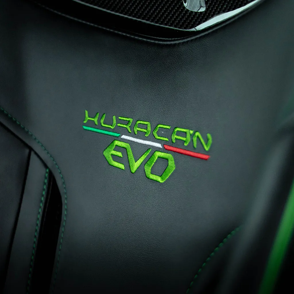 Green 2022 Lamborghini Huracan EVO Verde Mantis, photo 7 for sports car rental
