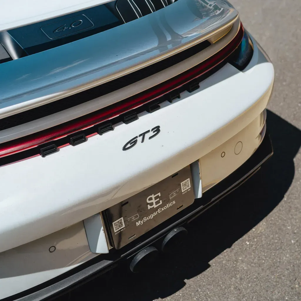 Gray 2022 Porsche 911 GT3 (1 of 15 in the USA), photo 3 for sports car rental