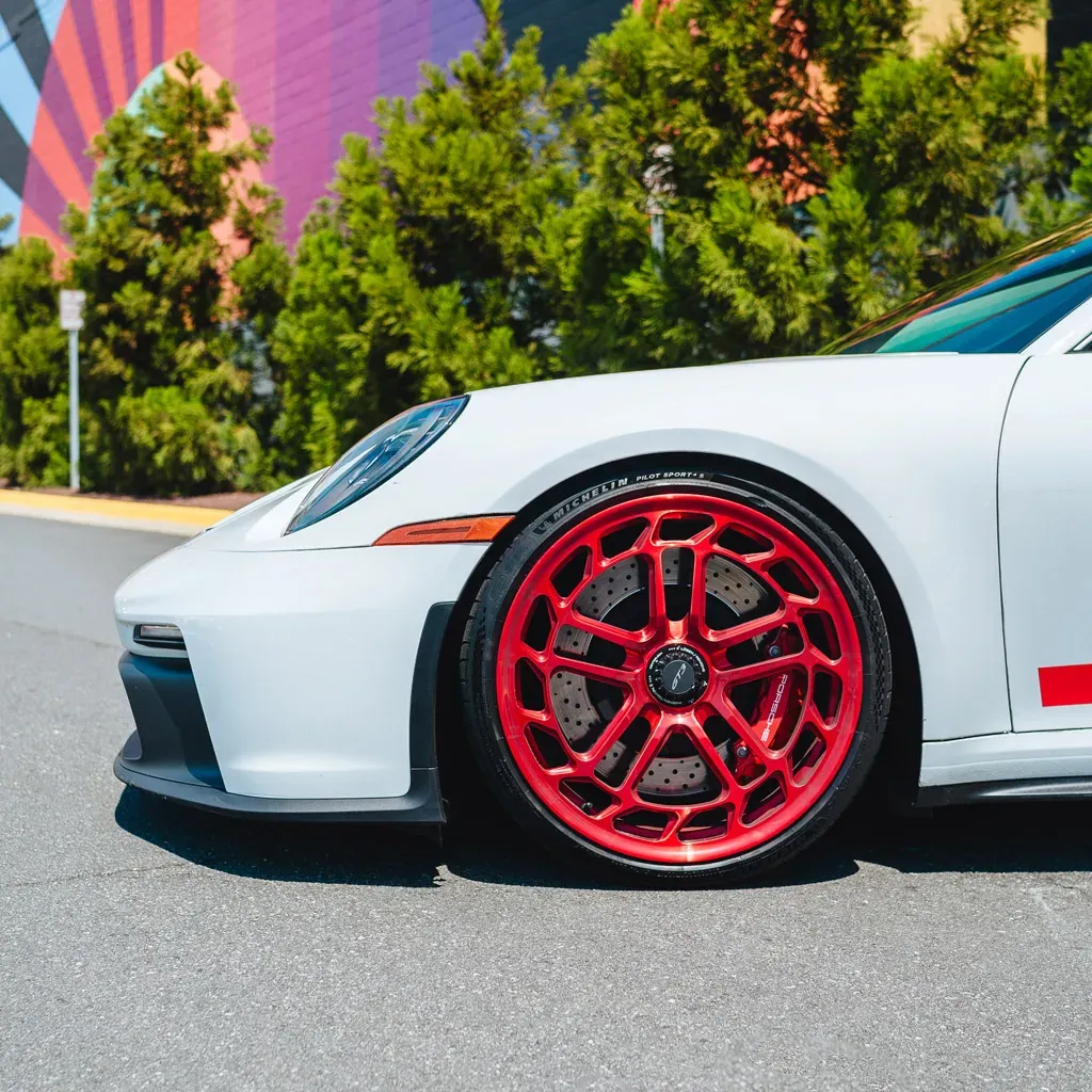 Gray 2022 Porsche 911 GT3 (1 of 15 in the USA), photo 5 for sports car rental