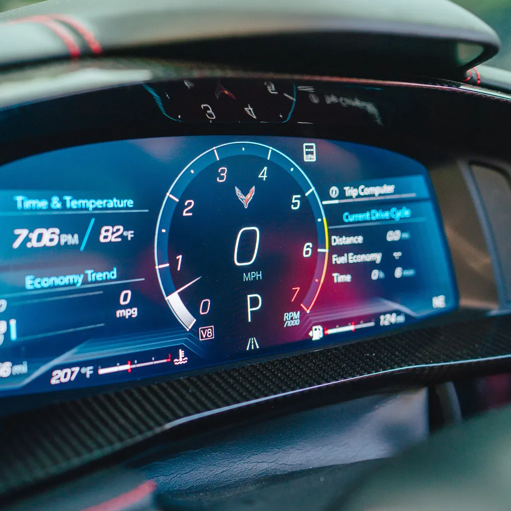 Red 2023 Corvette C8 Roadster 3LT (Automatic Convertible), photo 9 for sports car rental