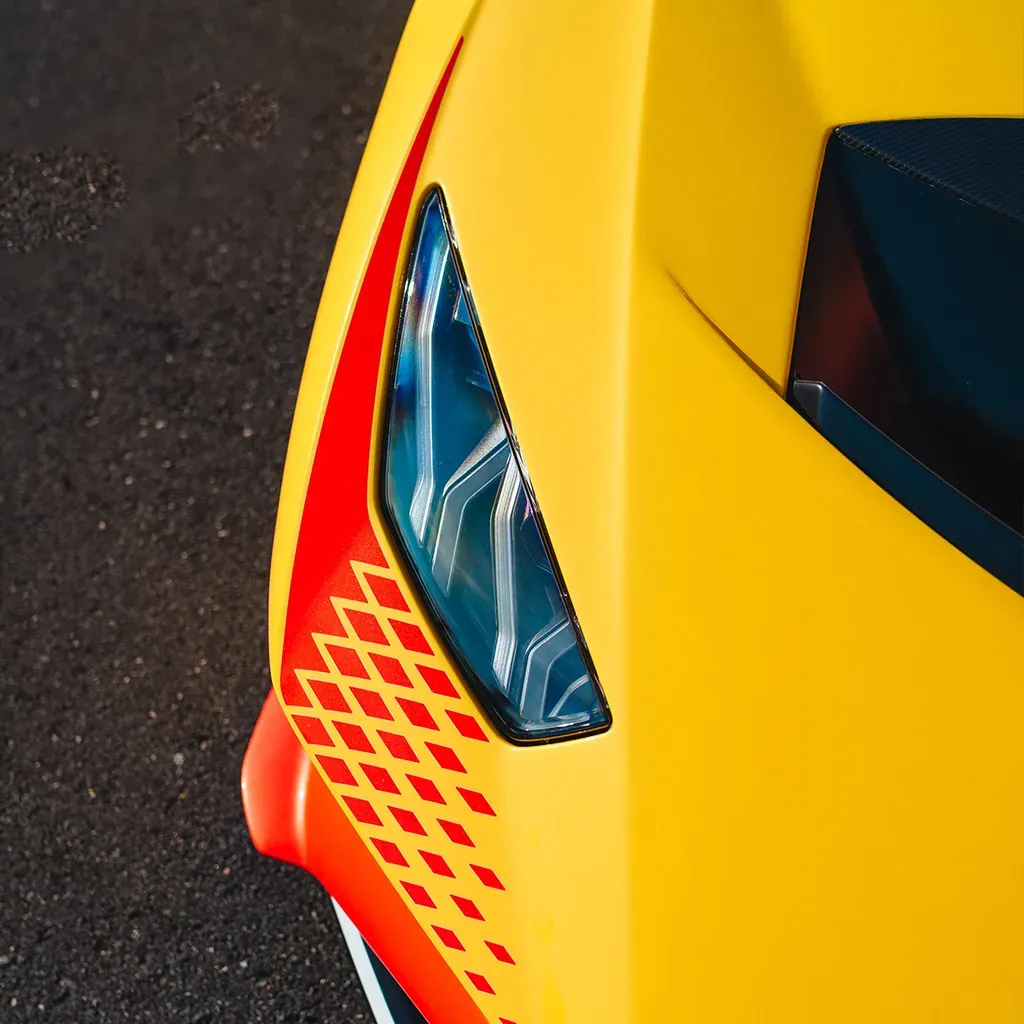 Orange 2023 Lamborghini Super Trofeo Omologata, photo 12 for sports car rental