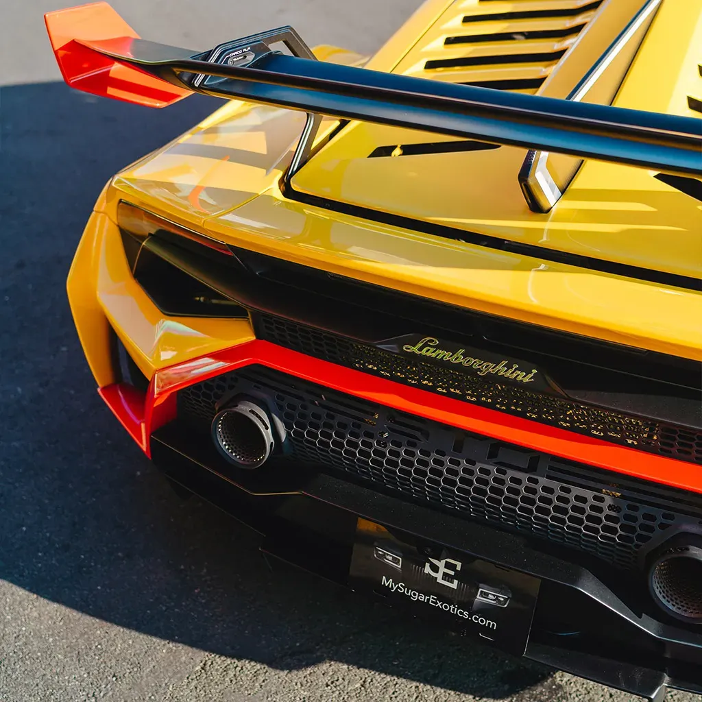 Orange 2023 Lamborghini Super Trofeo Omologata, photo 3 for sports car rental