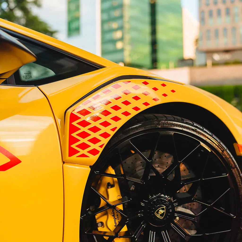Orange 2023 Lamborghini Super Trofeo Omologata, photo 5 for sports car rental