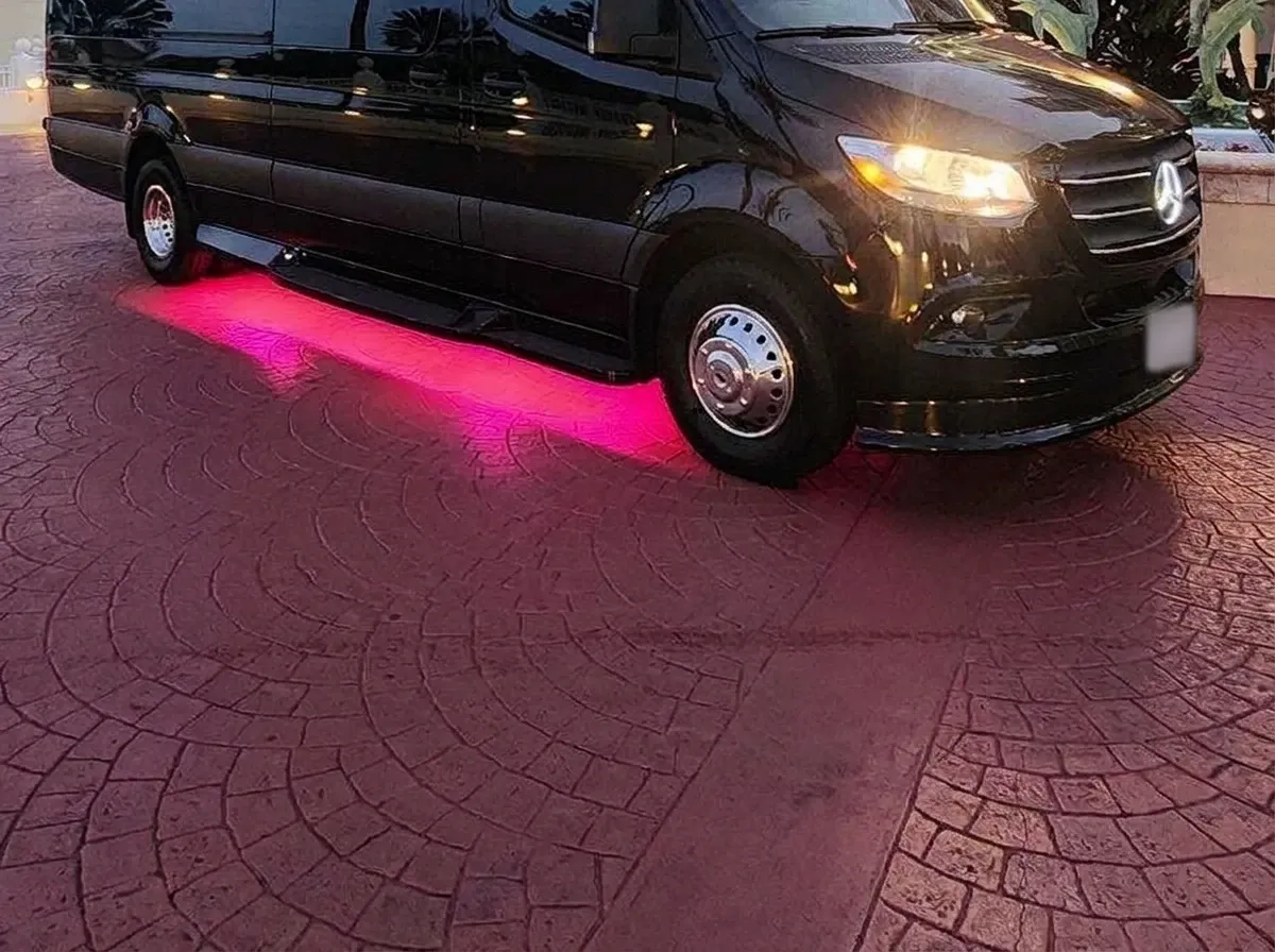 2025 Mercedes-Benz Sprinter Limousine (Sebastian), black – for rent