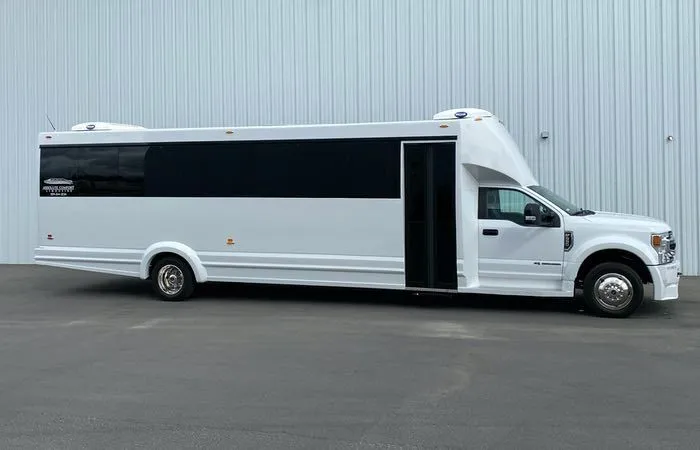24-26 Passenger Limo Bus for party bus rental