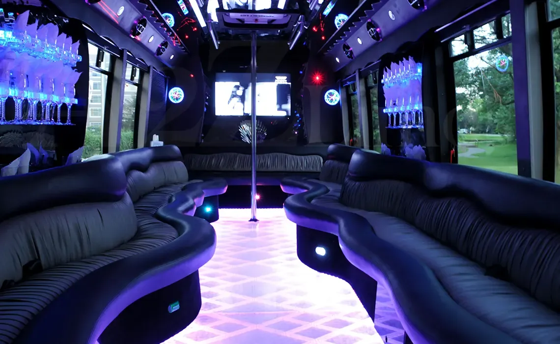 36 Passenger Party Bus, photo 2 for party bus rental