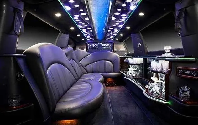 Black Lincoln MKT Limousine (2)