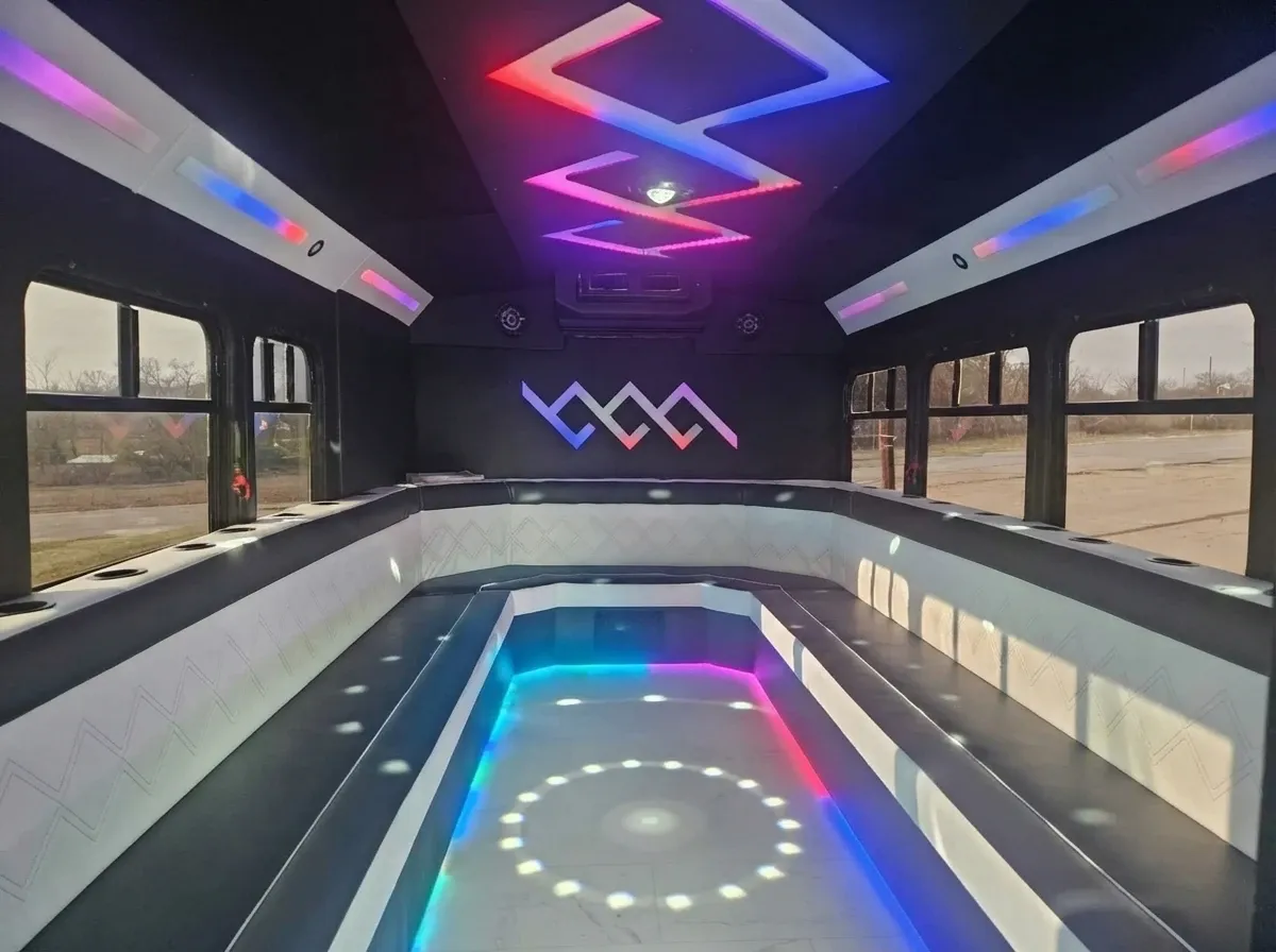 Black Mini Party Bus (2)