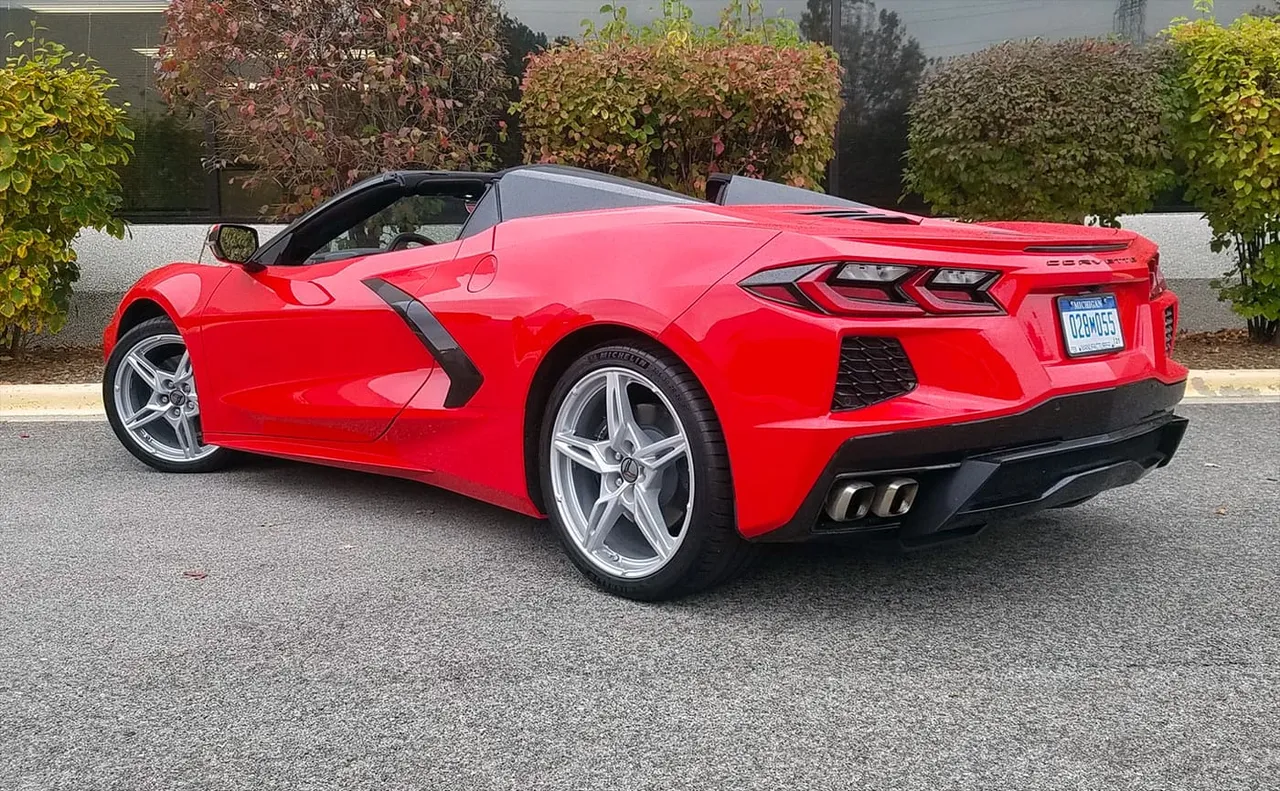 Corvette Convertible, red (7)
