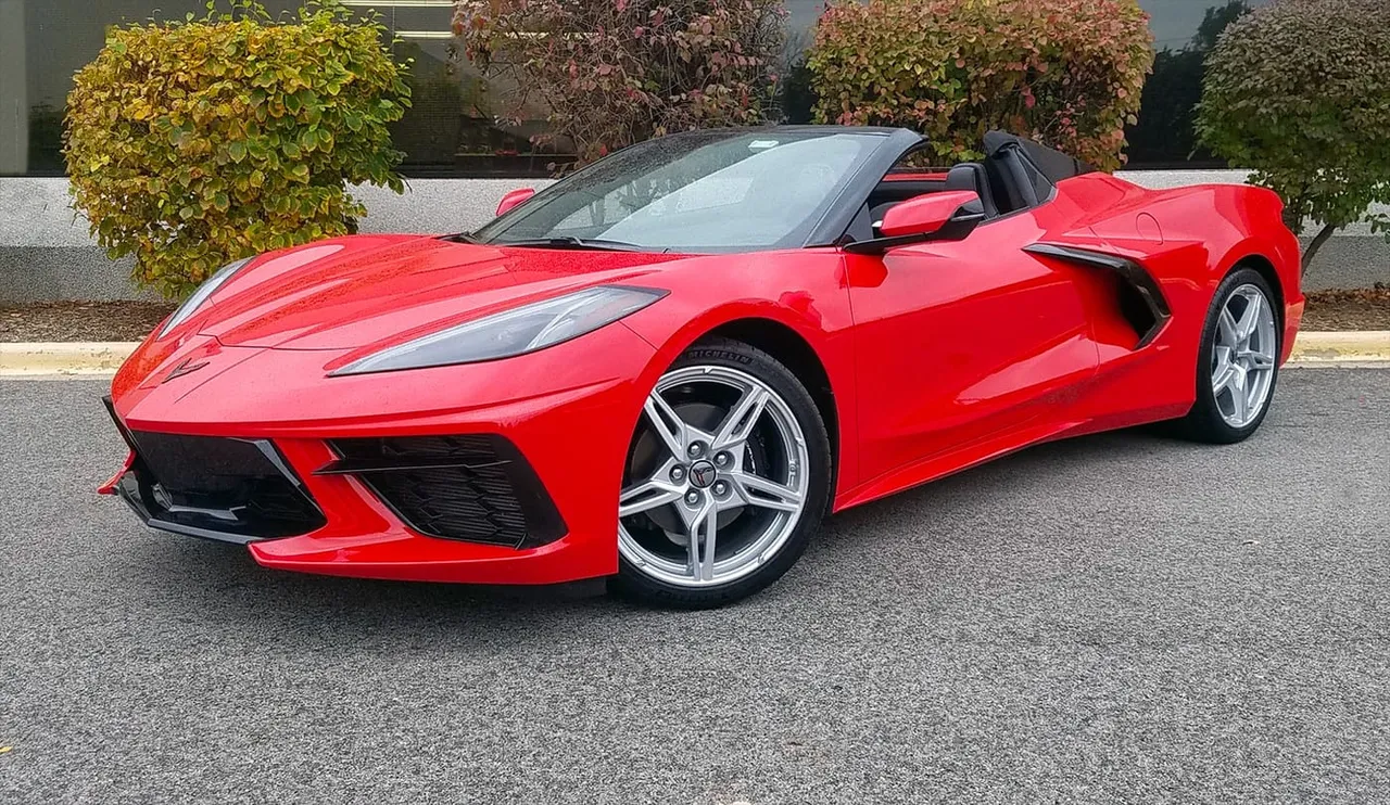 Corvette Convertible, red (9)