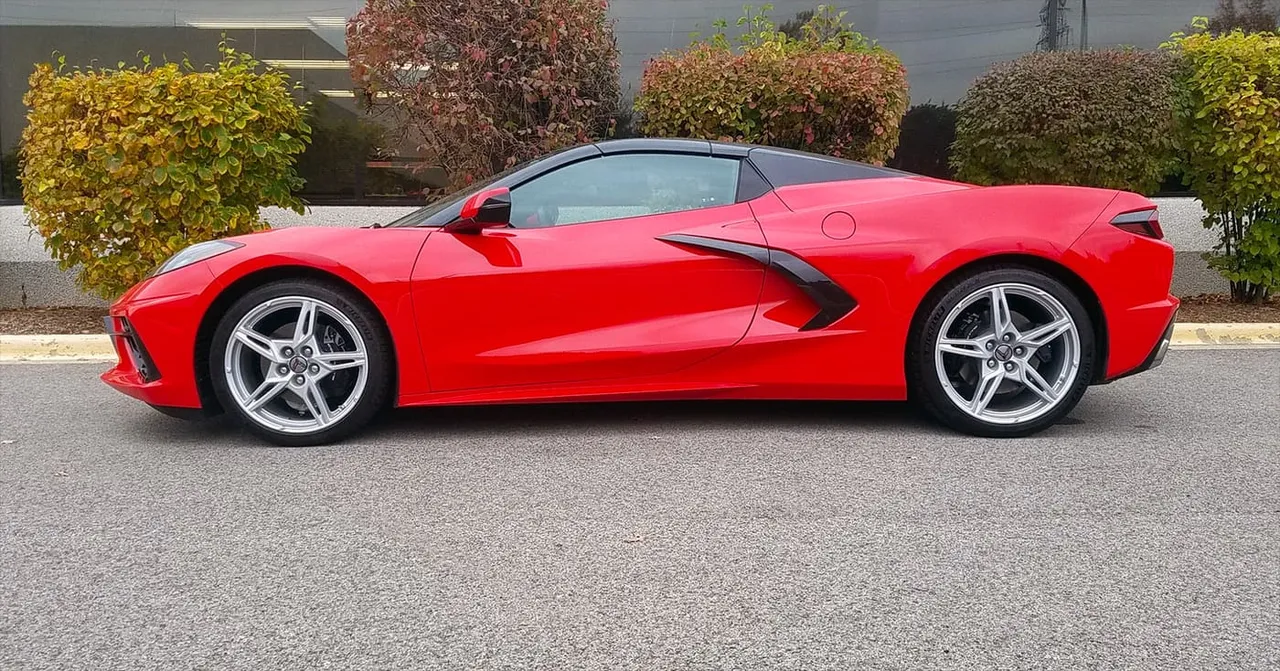 Corvette Convertible, red (4)