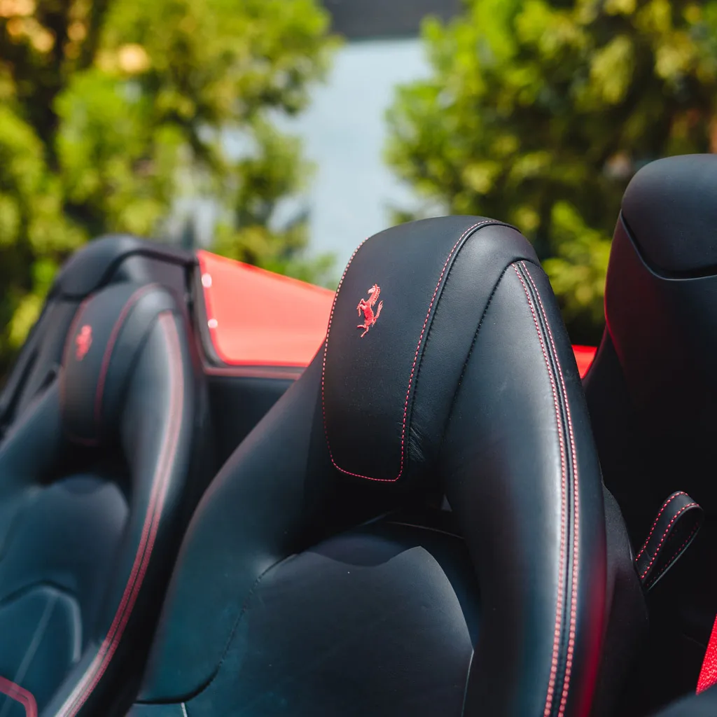Ferrari 488 Spider Rosso Red, photo 2 for sports car rental