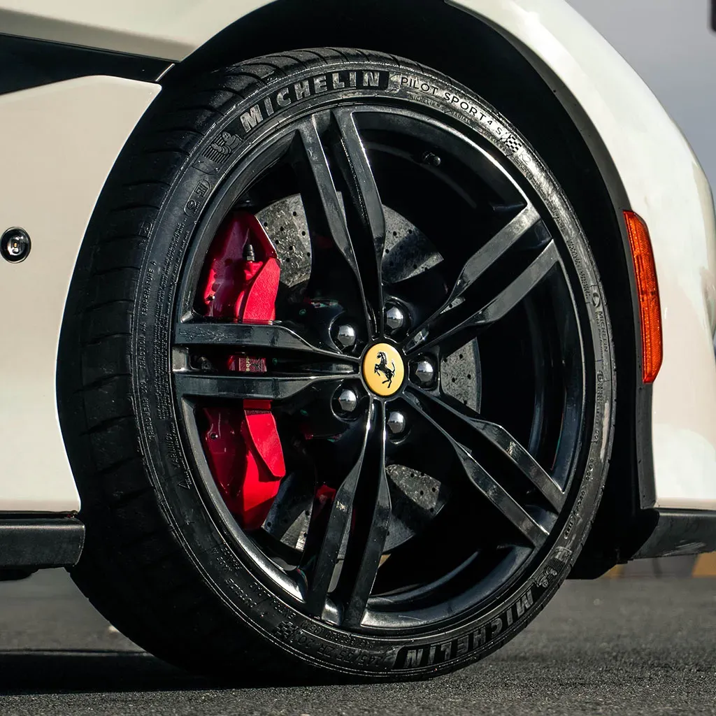 White Ferrari Portofino Bianco Avus, photo 2 for exotic car rental White Ferrari Portofino Bianco Avus, photo 2 for exotic car rental