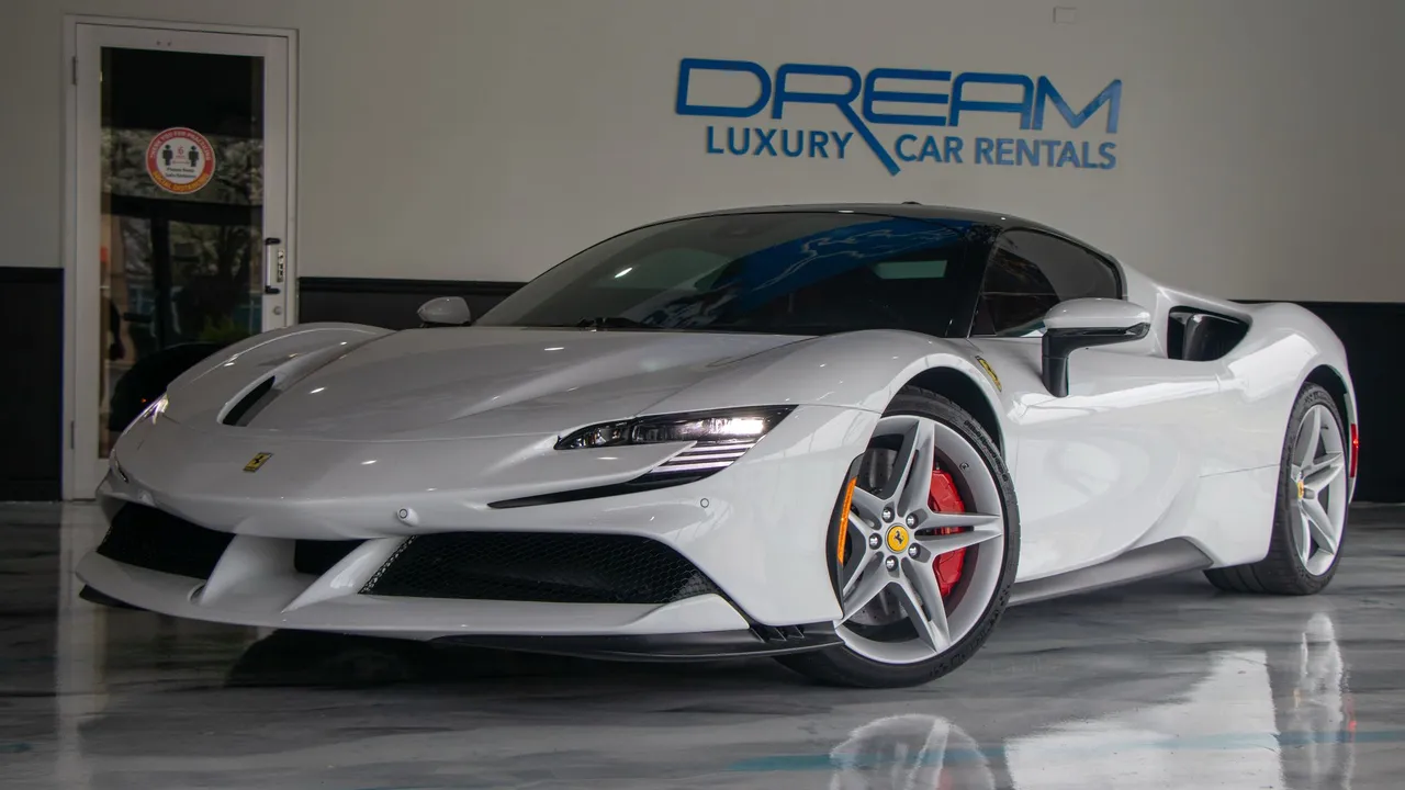 Ferrari SF90 for sports car rental