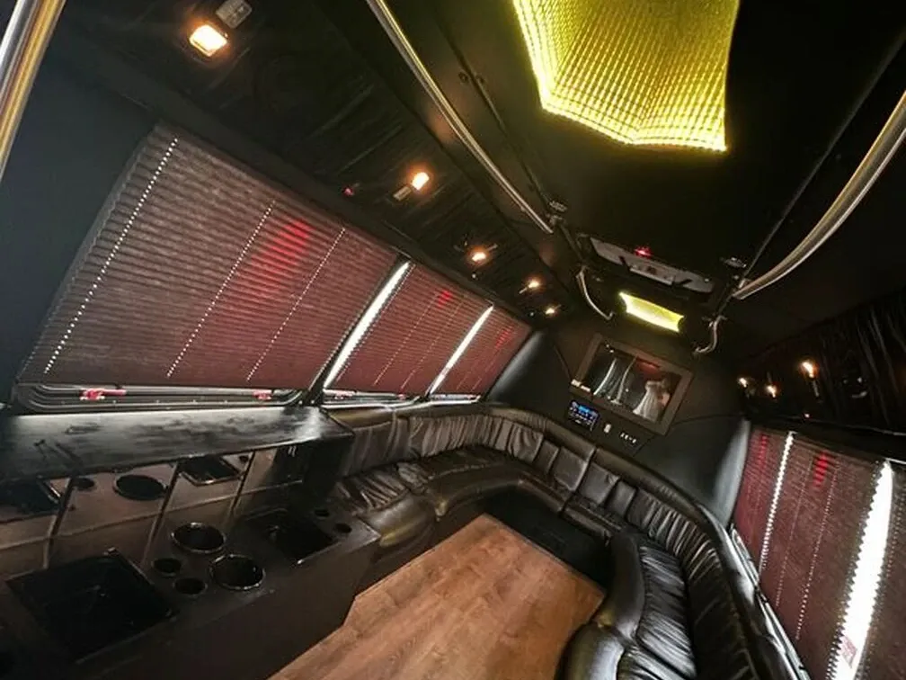 Ford E-450 Series Party Bus, white (8)