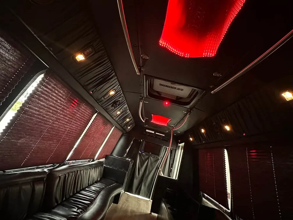 Ford E-450 Series Party Bus, white (2)