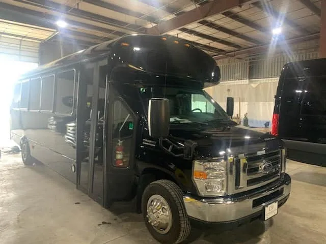 Ford E450 Limo Party Bus for party bus rental