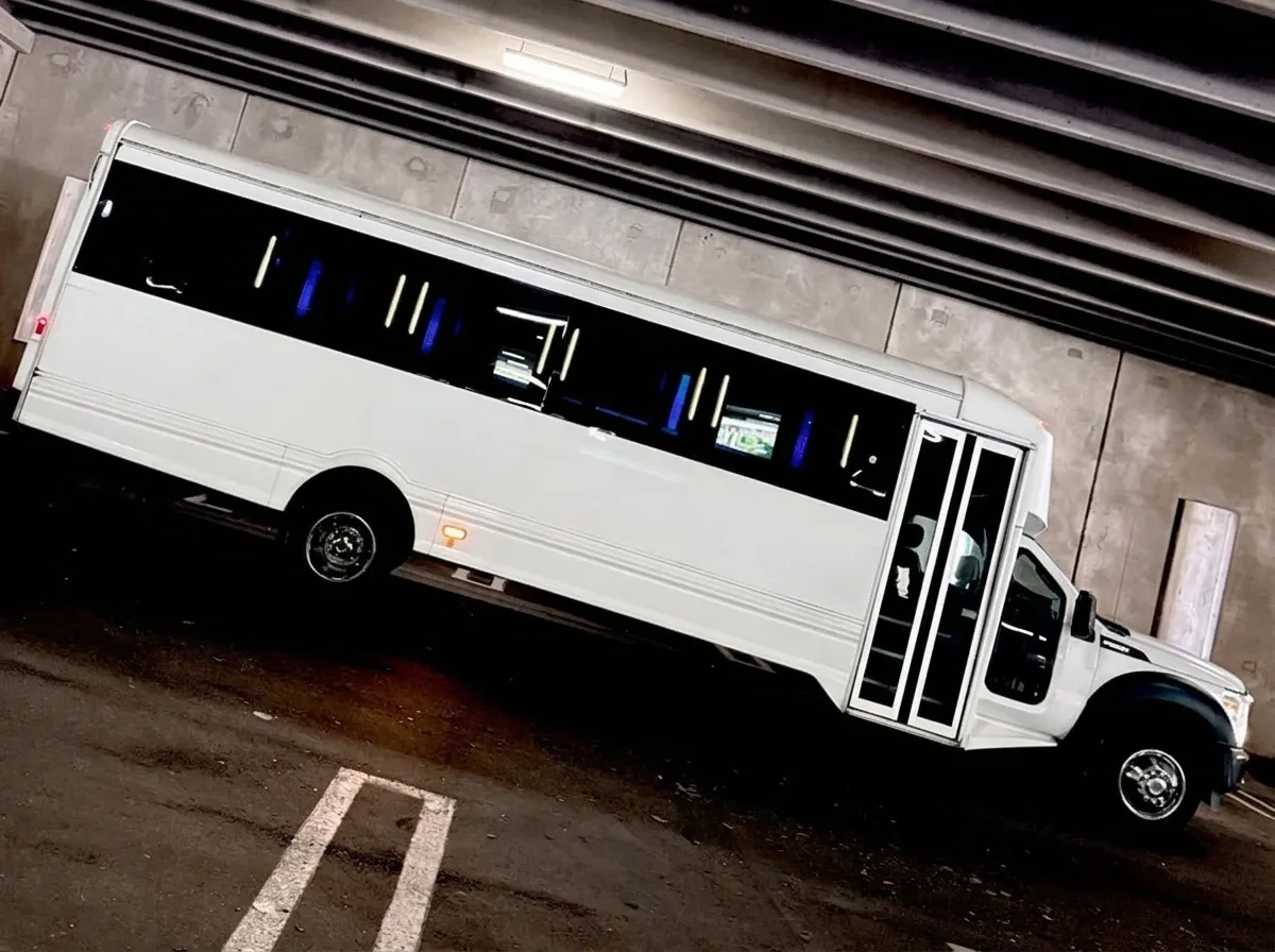 Ford F-550 Party Bus, white (10)