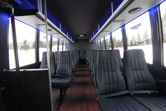 Black Ford F650 Executive VIP Shuttle Bus (44 Passenger), photo 5 for charter bus rental