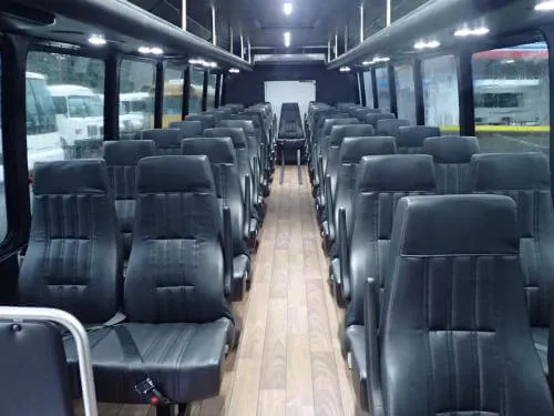 Black Ford F650 Executive VIP Shuttle Bus (44 Passenger), photo 6 for charter bus rental