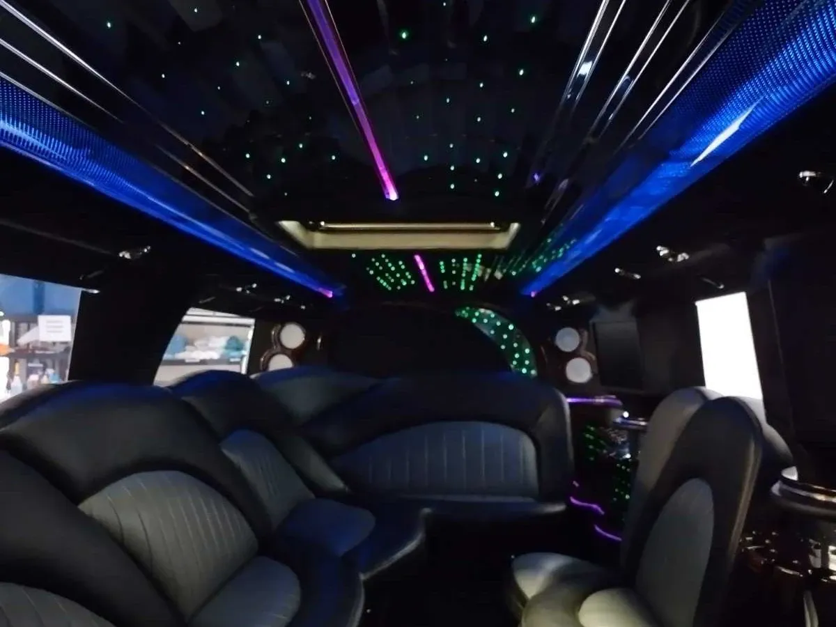 Hummer Limousine, black (3)