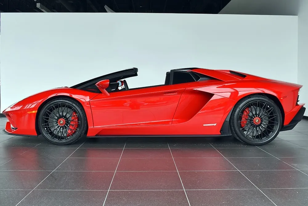 Lamborghini Aventador S, red (9)