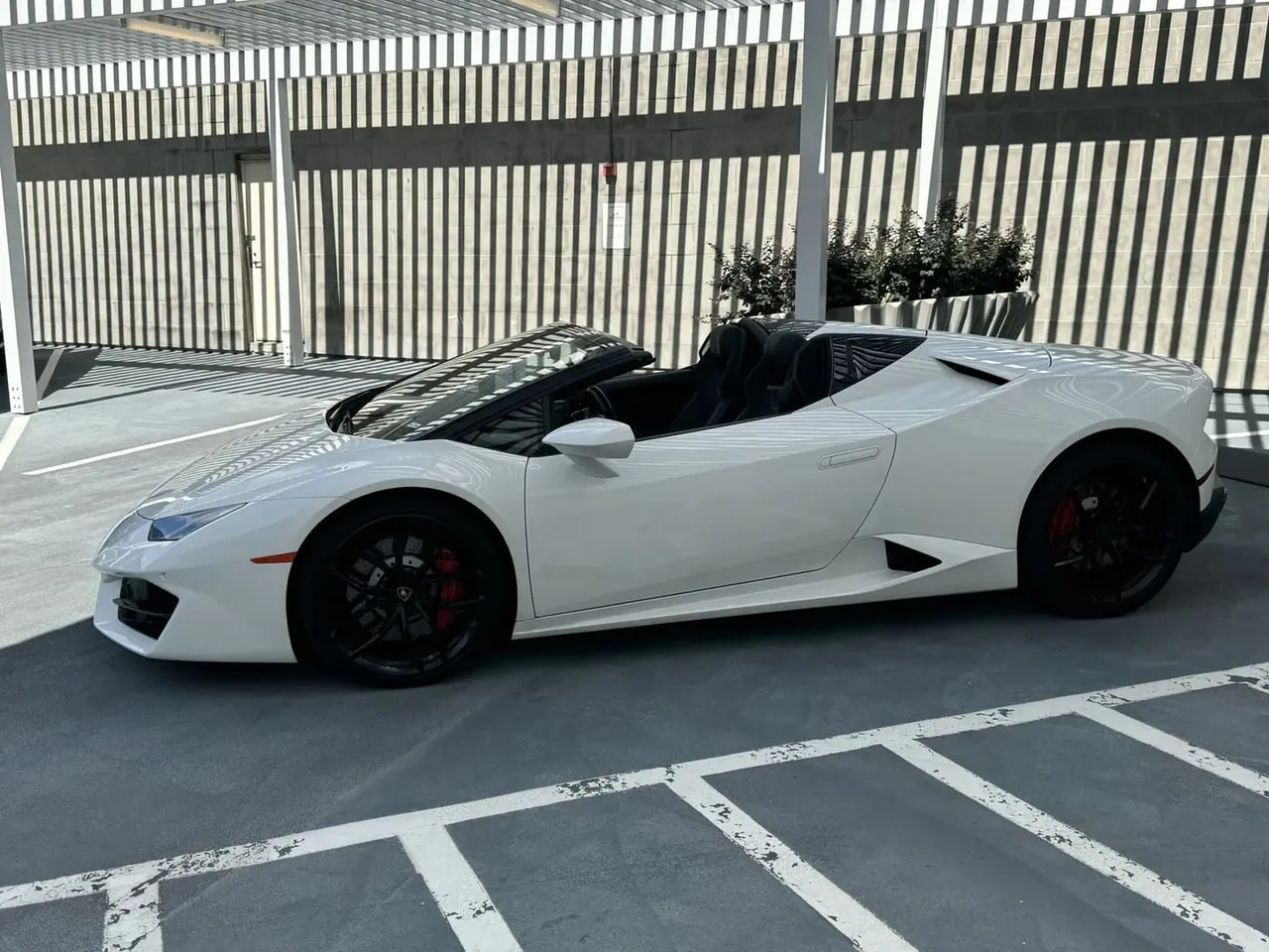 Lamborghini HuracáN Spyder, white (2)