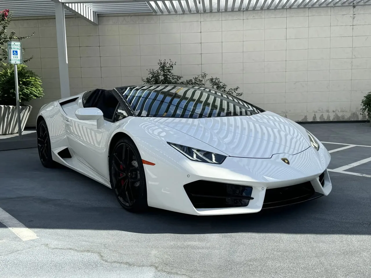 Lamborghini HuracáN Spyder, white (5)