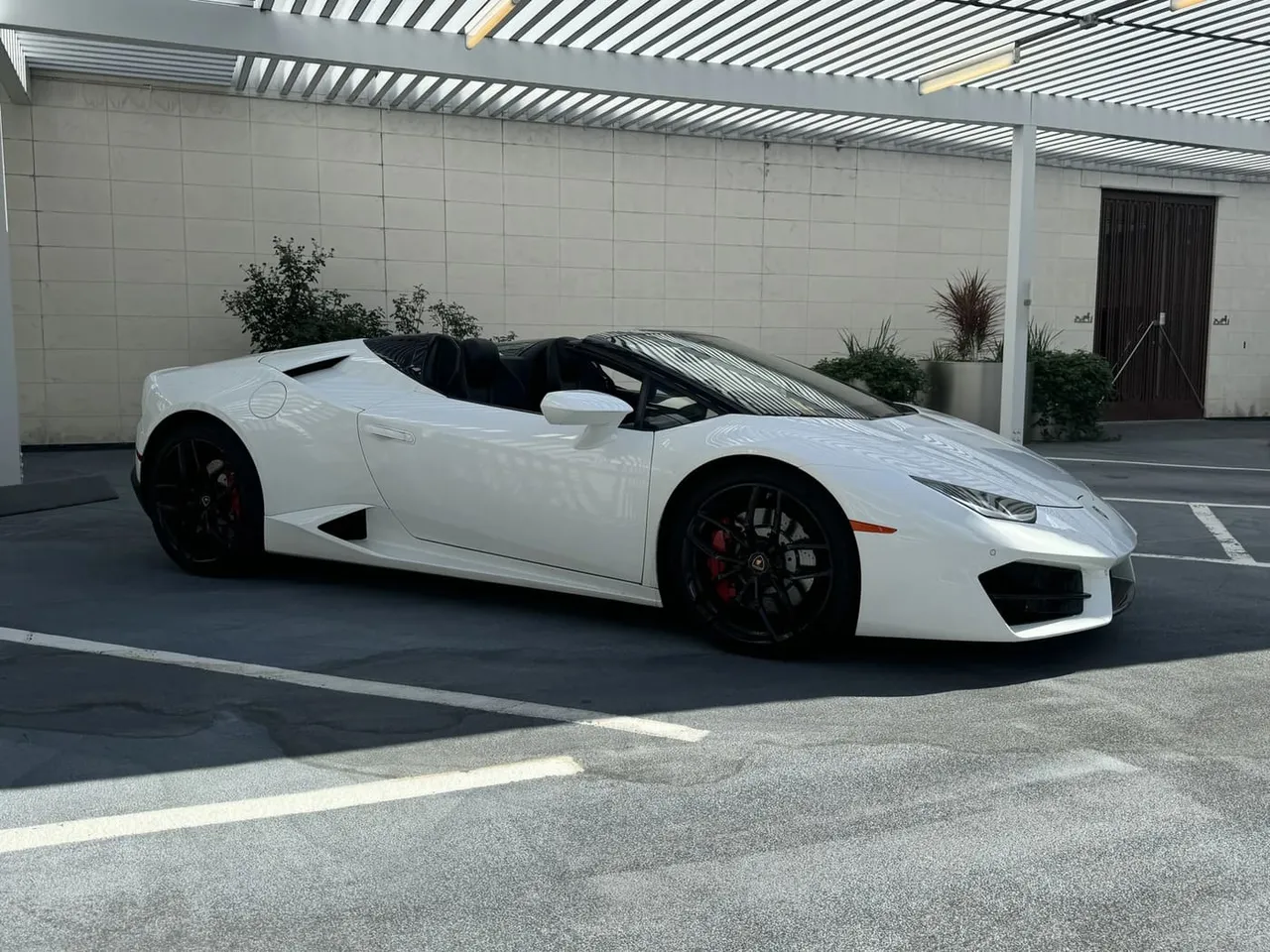 Lamborghini HuracáN Spyder, white (6)