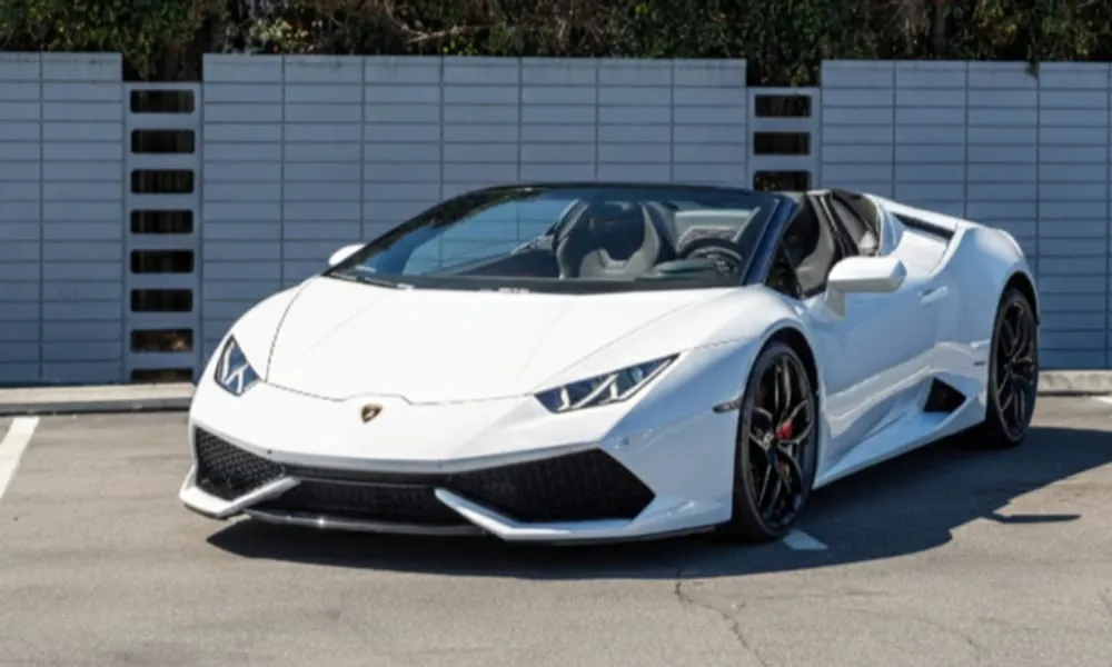 Lamborghini HuracáN Spyder Lamborghini HuracáN Spyder, white – for rent