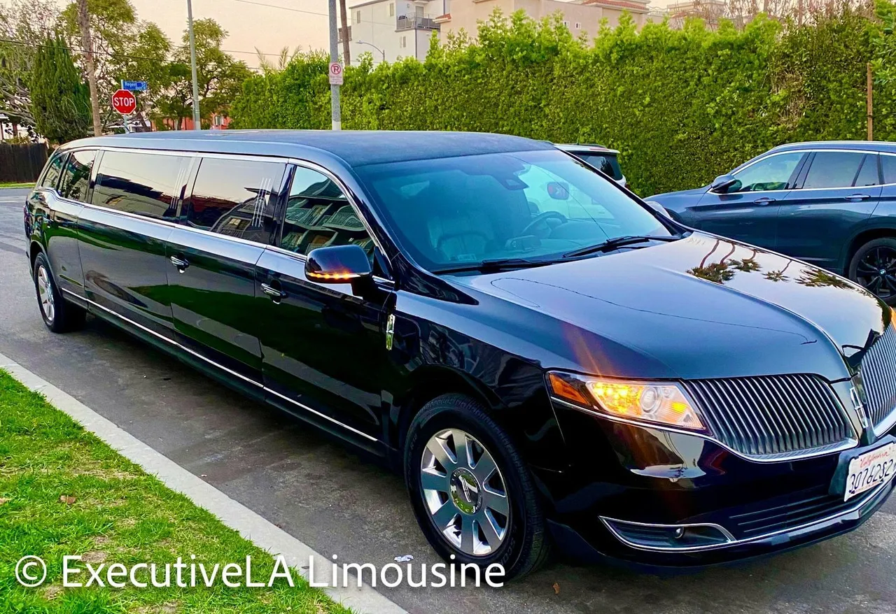 10 Passenger Limousine Blue 10 Passenger Limousine for limo rental