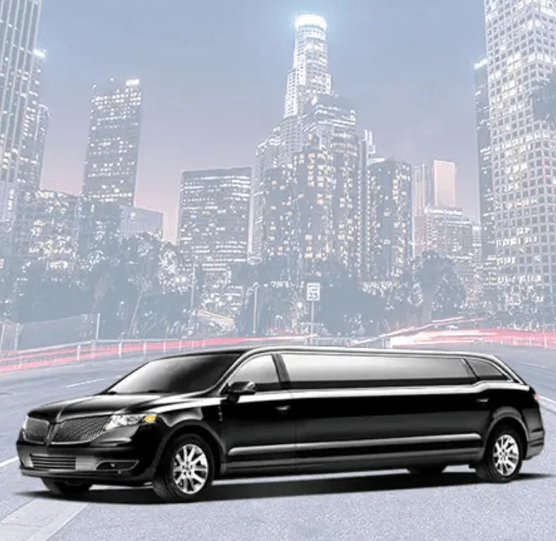 Black Lincoln MKT Limo for limo rental