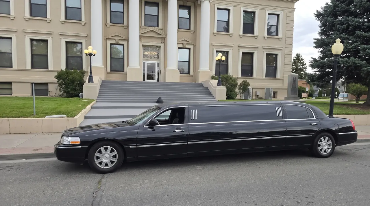 Lincoln Town Car Limousine, black (7)