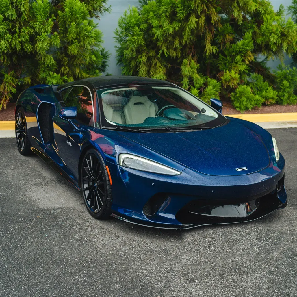 McLaren GT Aurora Blue, photo 9 for sports car rental