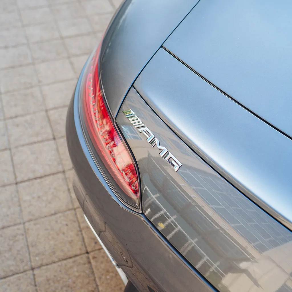 Silver Mercedes-AMG GTS Coupe, photo 9 for sports car rental