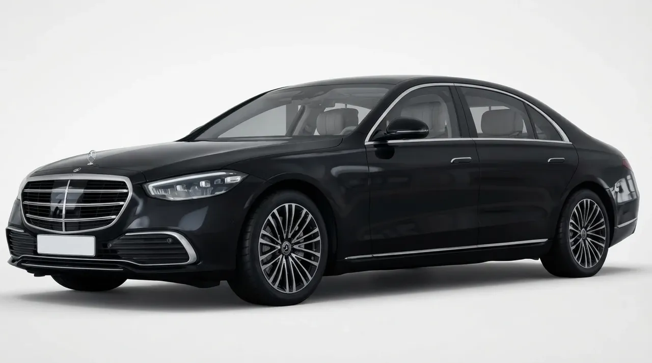 Mercedes-Benz S-Class, black – for rent