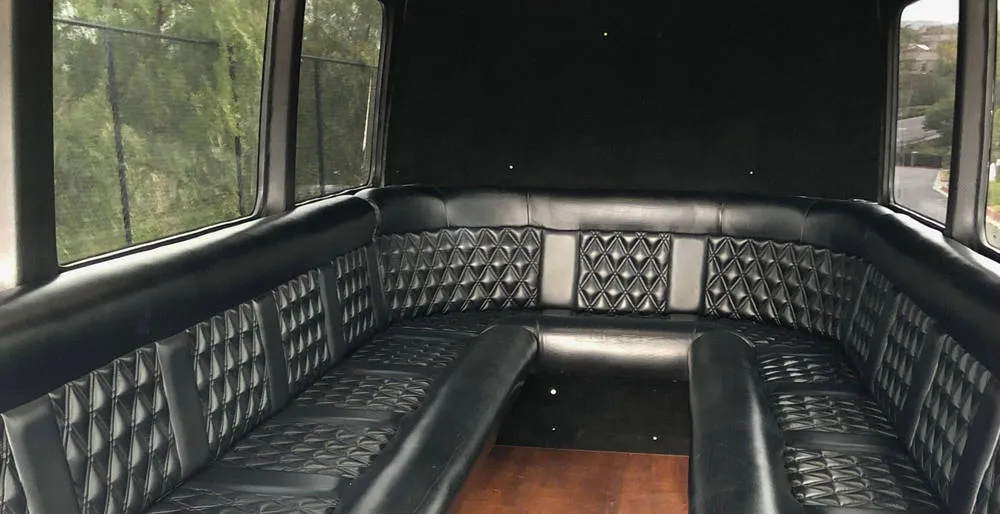 Mercedes-Benz Sprinter Limo Bus for party bus rental