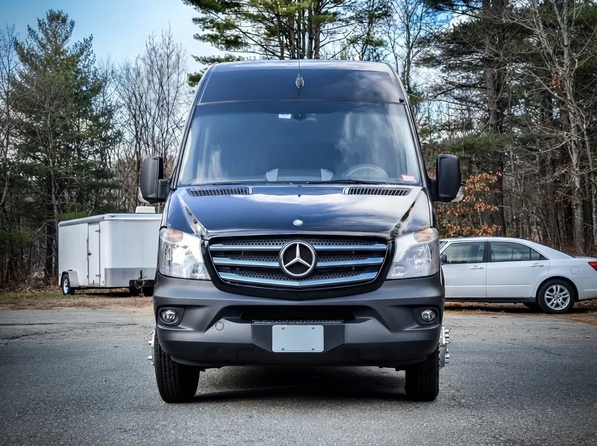 Mercedes-Benz Sprinter Limousine, black – for rent