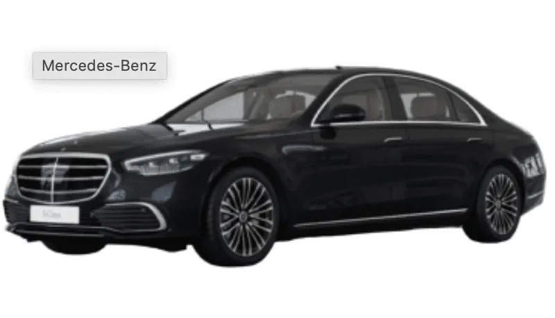 Mercedes-Benz S-Class Mercedes-Benz S-Class, black – for rent
