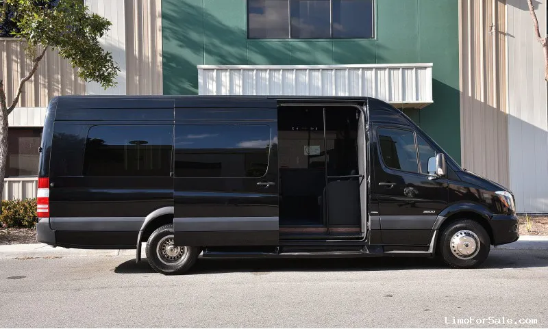 Mercedes Sprinter Limousine — Up to 14 Passengers for party bus rental