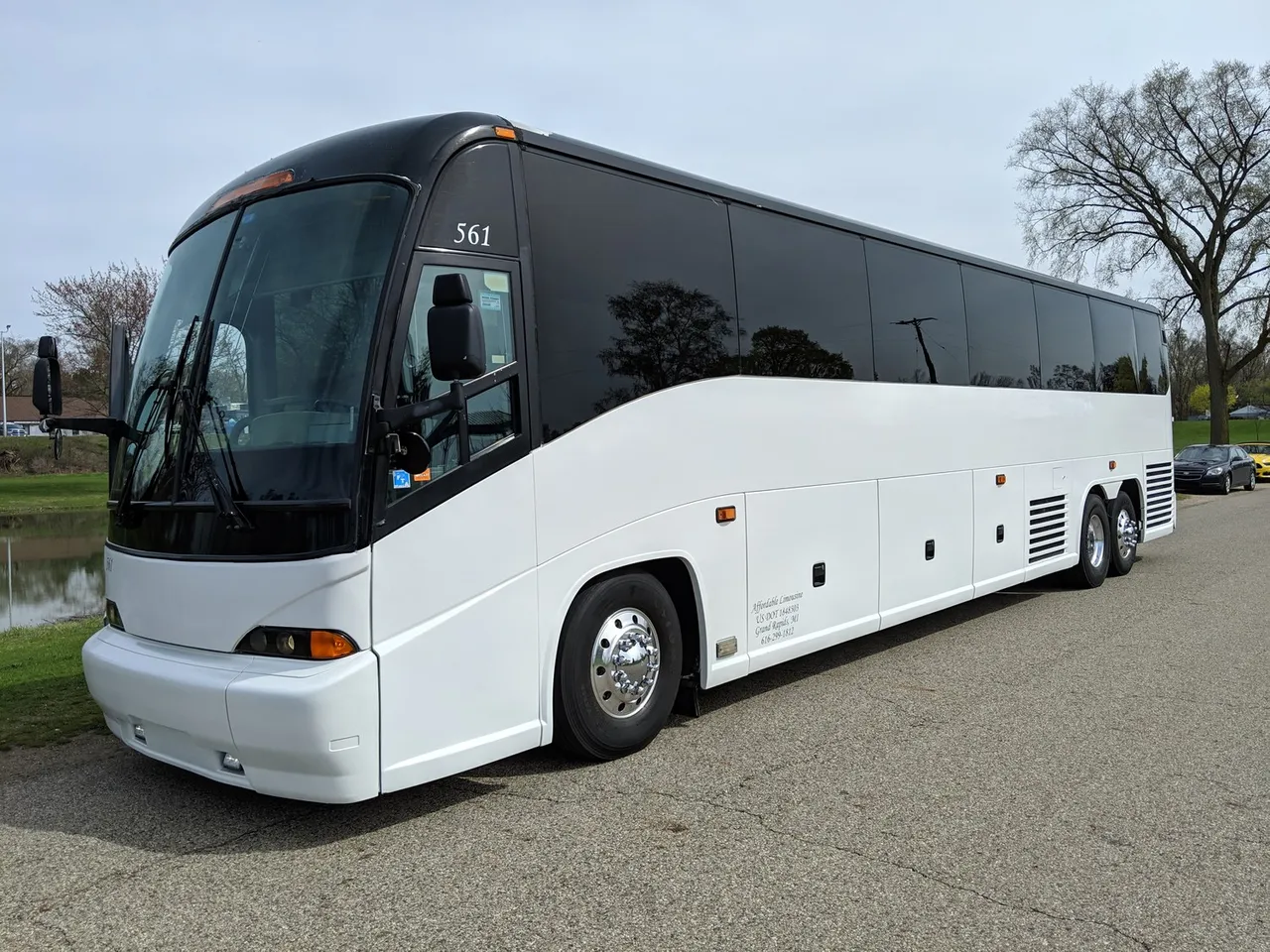 Motorcoach — Up to 57 Passengers for charter bus rental