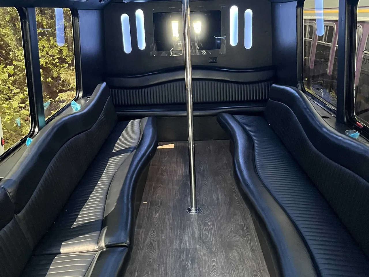 18 Passenger Party Bus, white (3)