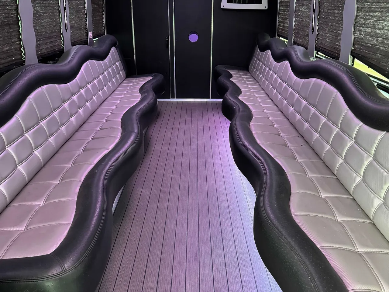 24 Passenger Party Bus, white (2)