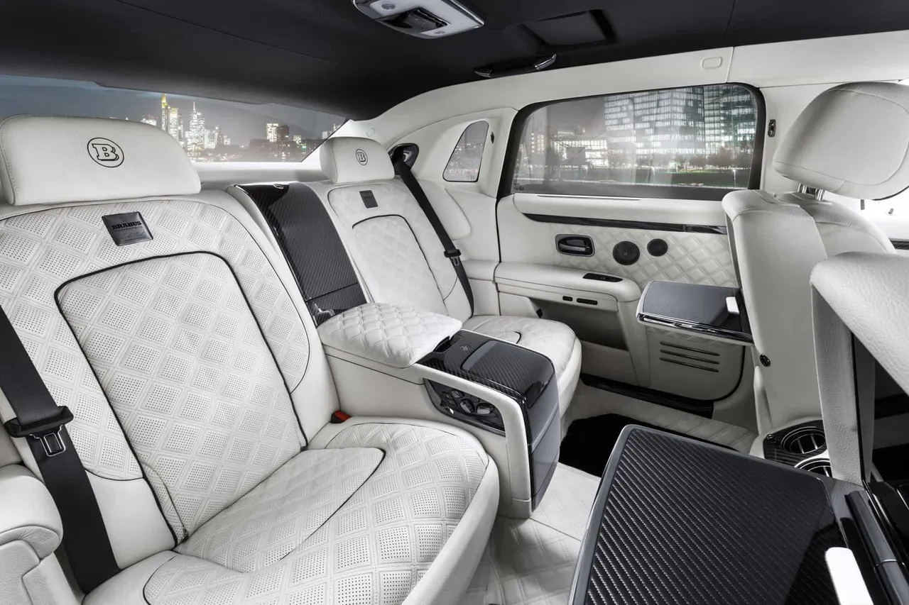 Rolls Royce Ghost interior for wedding car rental