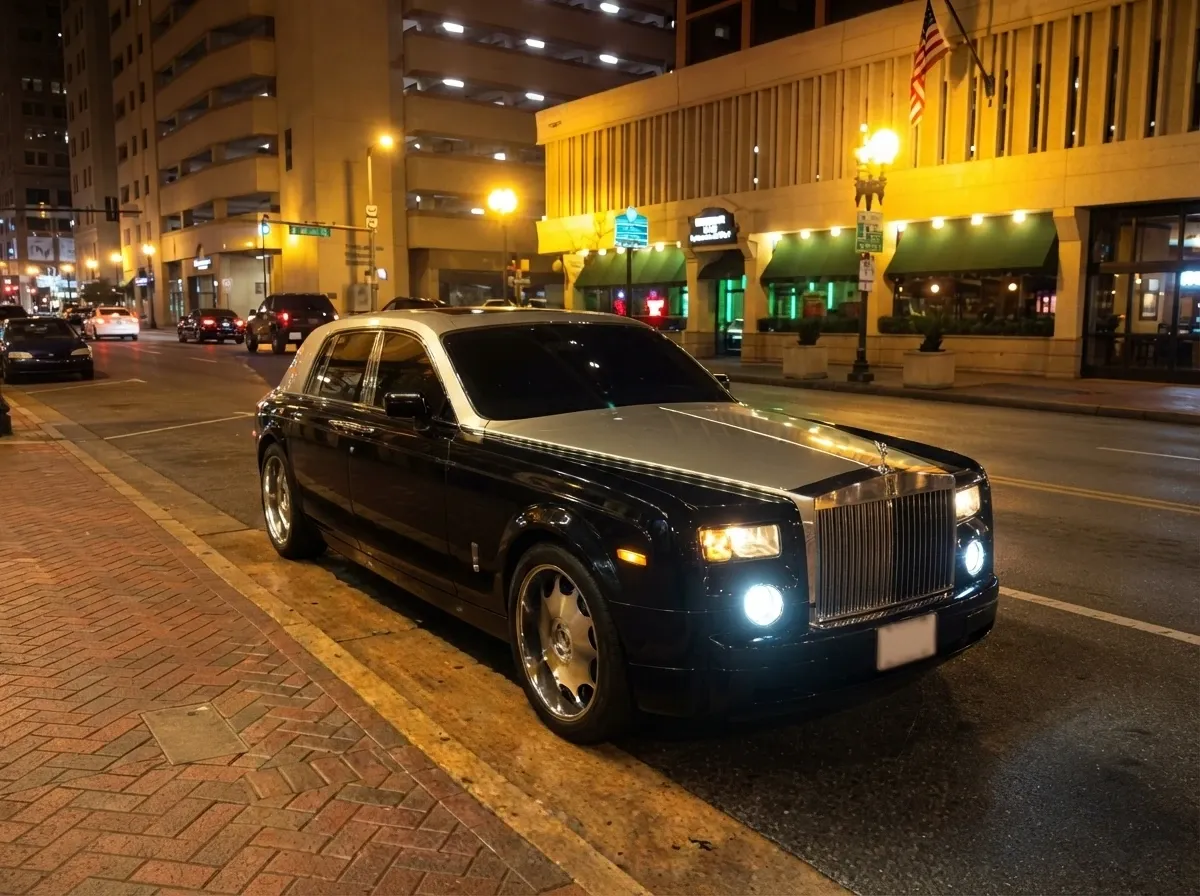 Rolls-Royce Limousine, white (2)
